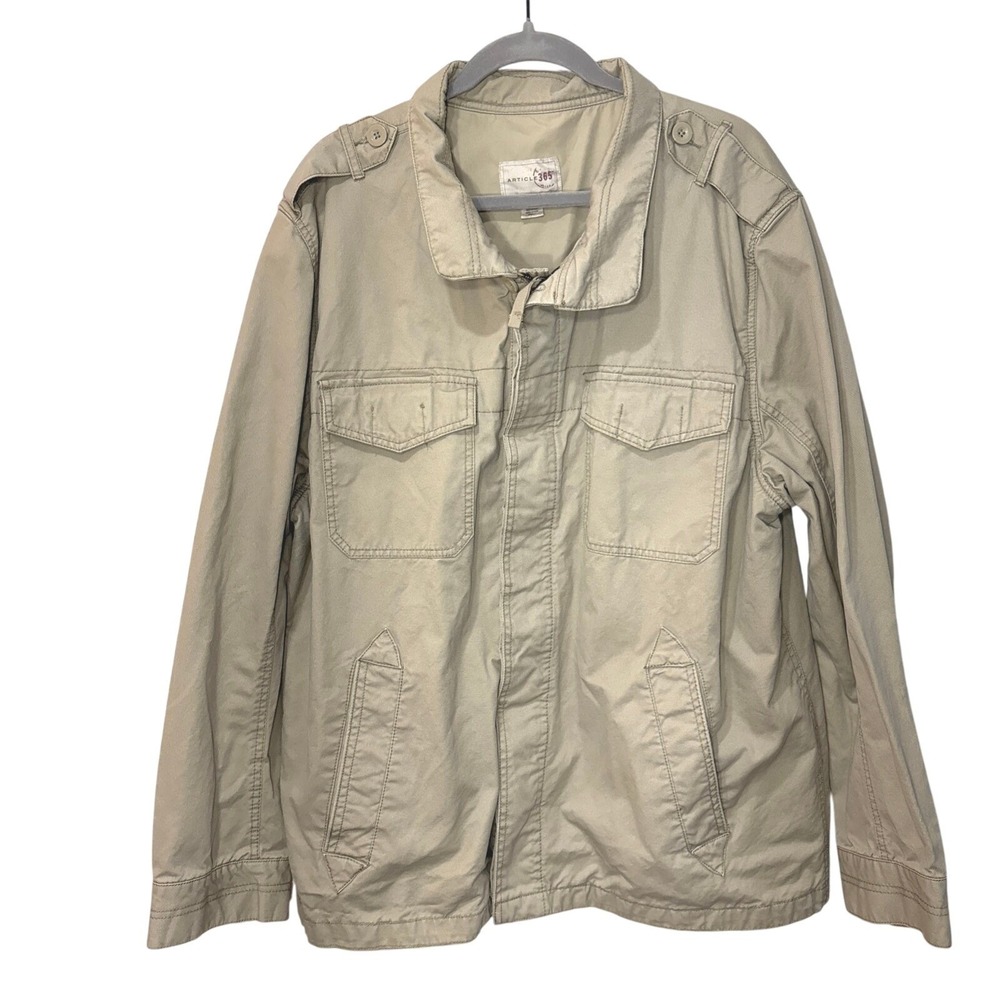 Men's Barn Chore Coat XXL Utility Jacket Workwear‎ Cotton Rugged Heritage Safari